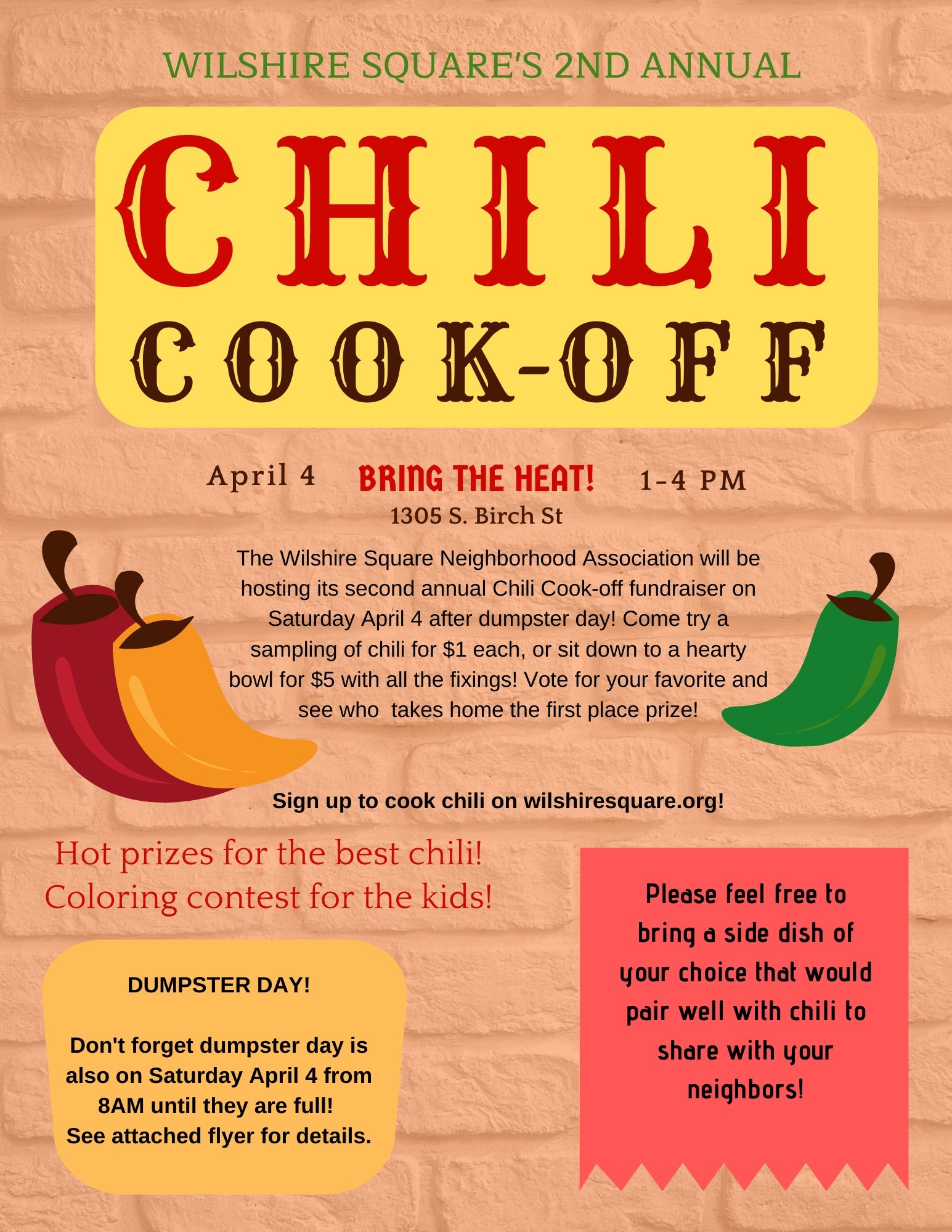 2020 Chili Cookoff English